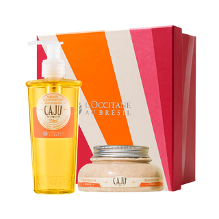 Presente Esfoliação e Banho Caju